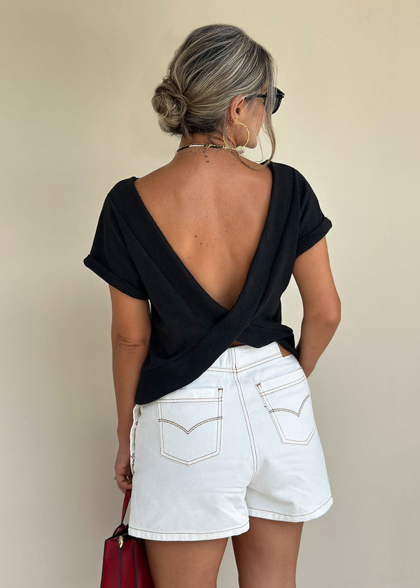 Camiseta Adelina Negro