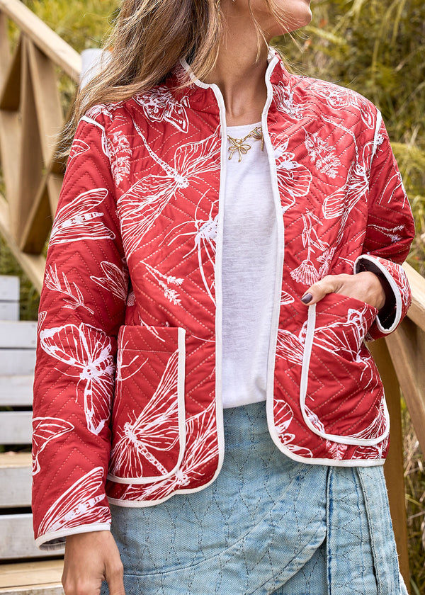 Chaqueta Azahar Terracota