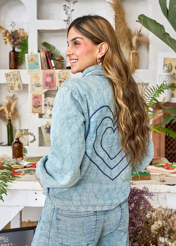 Chaqueta Zoe Indigo